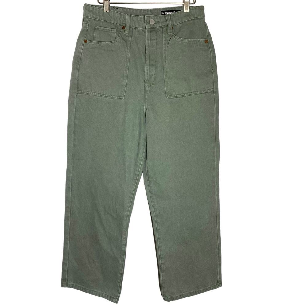 Blank NYC Baxter Ribcage Straight Leg Jeans Women Size 30 High Rise minimalist